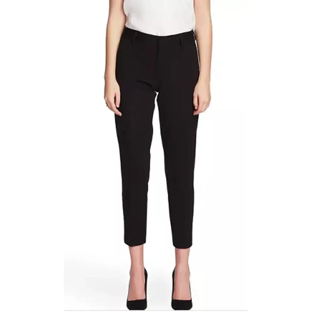 NWT Vince Camuto Black Ponte Ankle Pants‎ Size 4